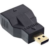 InLine miniHDMI Adapter HDMI Typ C Buchse auf HDMI Typ D Stecker InLine miniHDMI Adapter HDMI Typ C Buchse auf HDMI Typ D Stecker