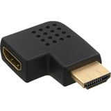 InLine HDMI Adapter HDMI-Stecker auf HDMI-Buchse Schwarz 4K / InLine HDMI Adapter HDMI-Stecker auf HDMI-Buchse Schwarz 4K /