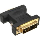 InLine DVI-A Adapter DVI 12+5 Stecker auf VGA 15pol Buchse Schwarz InLine DVI-A Adapter DVI 12+5 Stecker auf VGA 15pol Buchse Schwarz
