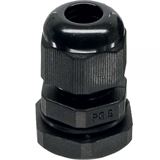 InLine Kabeldurchführung PG 9 Nylon IP68 4-8mm, schwarz, 10 InLine Kabeldurchführung PG 9 Nylon IP68 4-8mm, schwarz, 10