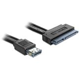 (€17,80*/1m) 0.50m Delock eSATA Adapterkabel eSATA Stecker auf (€17,80*/1m) 0.50m Delock eSATA Adapterkabel eSATA Stecker auf