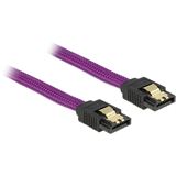 (€9,80*/1m) 0.50m Delock SATA 6Gb/s Anschlusskabel SATA Stecker (€9,80*/1m) 0.50m Delock SATA 6Gb/s Anschlusskabel SATA Stecker