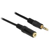 (€1,38*/1m) 5.00m Delock Audio Verlängerungskabel 3.5mm (€1,38*/1m) 5.00m Delock Audio Verlängerungskabel 3.5mm
