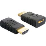 Delock HDMI Adapter High-Speed HDMI-Stecker auf HDMI Typ C Buchse Delock HDMI Adapter High-Speed HDMI-Stecker auf HDMI Typ C Buchse
