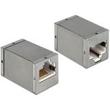 DeLOCK RJ45 Adapter Delock RJ45 -> RJ45 Bu/Bu Cat6 geschirmt kompak DeLOCK RJ45 Adapter Delock RJ45 -> RJ45 Bu/Bu Cat6 geschirmt kompak