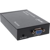 InLine VGA Extender/Empfänger über UTP, mit Audio, bis 300m InLine VGA Extender/Empfänger über UTP, mit Audio, bis 300m