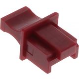 InLine Staubschutz für RJ45 Buchse Farbe: dunkelrot 10er Blister InLine Staubschutz für RJ45 Buchse Farbe: dunkelrot 10er Blister