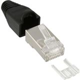InLine Crimpstecker RJ45 geschirmt, mit Knickschutz und InLine Crimpstecker RJ45 geschirmt, mit Knickschutz und