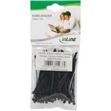 InLine Kabelbinder 2,5mm x60mm schwarz 100 St&uuml;ck