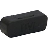 InLine Staubschutz für DVI Buchse schwarz 50er Pack