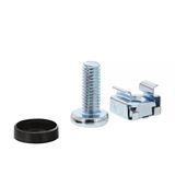 InLine Käfigmutternset M6 je 100x Käfigmuttern InLine Käfigmutternset M6 je 100x Käfigmuttern