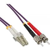 (&euro;1,78*/1m) 5.00m InLine LWL Duplex Patchkabel 50/125 &micro;m