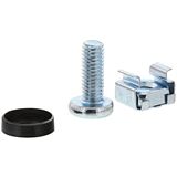 InLine Käfigmutternset M6 je 20x Käfigmuttern InLine Käfigmutternset M6 je 20x Käfigmuttern