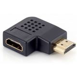 equip HDMI zu HDMI Adapter 90° Winkel, M -> W, schwarz