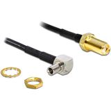 (€58,24*/1m) 0.17m Delock WLAN Antennenkabel RG-174 TS-9 Stecker (€58,24*/1m) 0.17m Delock WLAN Antennenkabel RG-174 TS-9 Stecker