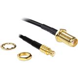 (€39,50*/1m) 0.20m Delock WLAN Antennenkabel MCX Stecker auf SMA (€39,50*/1m) 0.20m Delock WLAN Antennenkabel MCX Stecker auf SMA