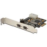 Digitus 3x FireWire 800 (1394b) Ports: 2x 9-Pin Extern + 1x 9-Pin Digitus 3x FireWire 800 (1394b) Ports: 2x 9-Pin Extern + 1x 9-Pin