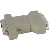 Startech DVI-D Adapter DVI 24+1 Stecker auf DVI 24+5 Buchse Grau Startech DVI-D Adapter DVI 24+1 Stecker auf DVI 24+5 Buchse Grau