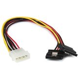 (€23,00*/1m) 0.30m Startech SATA Y-Stromadapterkabel (€23,00*/1m) 0.30m Startech SATA Y-Stromadapterkabel