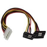 (€23,00*/1m) 0.30m Startech SATA Y-Stromadapterkabel gewinkelt (€23,00*/1m) 0.30m Startech SATA Y-Stromadapterkabel gewinkelt