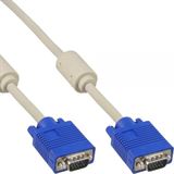 (€2,97*/1m) 3.00m InLine S-VGA Anschlusskabel doppelt geschirmt (€2,97*/1m) 3.00m InLine S-VGA Anschlusskabel doppelt geschirmt