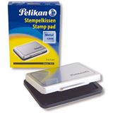Pelikan Stempelkissen 5 x 7 cm Schwarz Metallic-Geh&auml;use