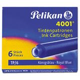 Tinte Pelikan TP/6 Tintenpatronen blau 6 St&uuml;ck