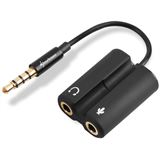 Sharkoon Headset-Adapter 3,5-> Headset/Mic 12cm PMP35 TRRS Sharkoon Headset-Adapter 3,5-> Headset/Mic 12cm PMP35 TRRS