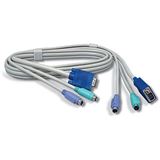 (€5,45*/1m) 2.00m Trendnet KVM Anschlusskabel VGA 15pol Stecker (€5,45*/1m) 2.00m Trendnet KVM Anschlusskabel VGA 15pol Stecker