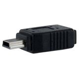 Startech MICRO USB TO mini USB Adapter schwarz
