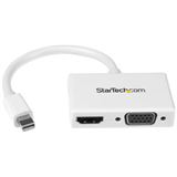 Startech Displayport Adapter Mini Displayport Stecker auf VGA 15pol