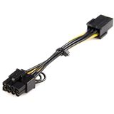 Startech 6-Pin PCIe zu 8-Pin PCIe Adapter (PCIEX68ADAP)
