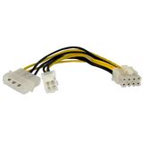 (€52,67*/1m) 0.15m Startech Stromkabel Adapterkabel Molex (€52,67*/1m) 0.15m Startech Stromkabel Adapterkabel Molex