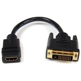 Startech DVI-D Adapter passiv DVI 24+1 Stecker auf HDMI-Buchse Startech DVI-D Adapter passiv DVI 24+1 Stecker auf HDMI-Buchse