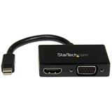 Startech Displayport Adapter Mini Displayport Stecker auf VGA 15pol Startech Displayport Adapter Mini Displayport Stecker auf VGA 15pol