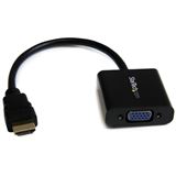 Startech HDMI Adapter High-Speed HDMI-Stecker auf VGA 15pol Buchse Startech HDMI Adapter High-Speed HDMI-Stecker auf VGA 15pol Buchse