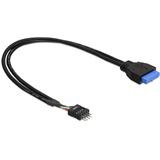 (€15,33*/1m) 0.45m Delock USB3.0 Adapterkabel usb pfostenstecker (€15,33*/1m) 0.45m Delock USB3.0 Adapterkabel usb pfostenstecker