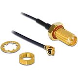 (€34,50*/1m) 0.20m Delock WLAN Antennenkabel MHF Stecker auf (€34,50*/1m) 0.20m Delock WLAN Antennenkabel MHF Stecker auf
