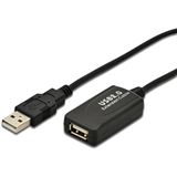 (€1,42*/1m) 5.00m Digitus USB2.0 Verlängerungskabel aktiv (€1,42*/1m) 5.00m Digitus USB2.0 Verlängerungskabel aktiv