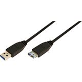 (€2,45*/1m) 2.00m LogiLink USB3.0 Verlängerungskabel USB A (€2,45*/1m) 2.00m LogiLink USB3.0 Verlängerungskabel USB A