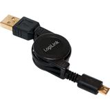 (€5,20*/1m) 0.75m LogiLink USB2.0 Anschlusskabel USB A Stecker