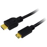 (&euro;6,90*/1m) 1.00m LogiLink HDMI Anschlusskabel High-Speed mit