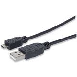 (€4,90*/1m) 1.00m Manhattan USB2.0 Anschlusskabel USB A Stecker (€4,90*/1m) 1.00m Manhattan USB2.0 Anschlusskabel USB A Stecker