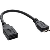 (€46,00*/1m) 0.15m InLine USB3.0 Adapterkabel Micro-B Stecker (€46,00*/1m) 0.15m InLine USB3.0 Adapterkabel Micro-B Stecker
