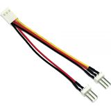 (€529,00*/1m) 0.10m InLine Lüfter Y-Stromadapterkabel 3pol (€529,00*/1m) 0.10m InLine Lüfter Y-Stromadapterkabel 3pol