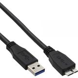 (€13,80*/1m) 0.50m InLine USB3.0 Anschlusskabel USB A Stecker (€13,80*/1m) 0.50m InLine USB3.0 Anschlusskabel USB A Stecker