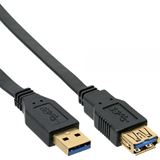 (€6,90*/1m) 1.00m InLine USB3.0 Verlängerungskabel USB A (€6,90*/1m) 1.00m InLine USB3.0 Verlängerungskabel USB A