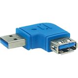 InLine USB 3.0 Adapter, Stecker A auf Buchse A, links gewinkelt InLine USB 3.0 Adapter, Stecker A auf Buchse A, links gewinkelt