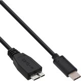 (€17,80*/1m) 0.50m InLine USB3.1 Anschlusskabel USB C Stecker (€17,80*/1m) 0.50m InLine USB3.1 Anschlusskabel USB C Stecker