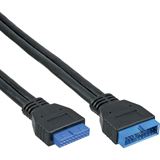 (€28,29*/1m) 0,35m InLine USB3.0 Adapterkabel USB Pfostenstecker (€28,29*/1m) 0,35m InLine USB3.0 Adapterkabel USB Pfostenstecker